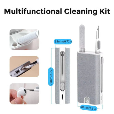 5 in 1 Cleaning Brush Kit for Bluetooth Earphone Phone Laptop Screen Earbuds Case Cleaner Pen Kit for Airpods Pro 1 2 3 Tablet - Shop Easy Deals