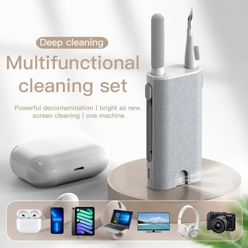 5 in 1 Cleaning Brush Kit for Bluetooth Earphone Phone Laptop Screen Earbuds Case Cleaner Pen Kit for Airpods Pro 1 2 3 Tablet - Shop Easy Deals
