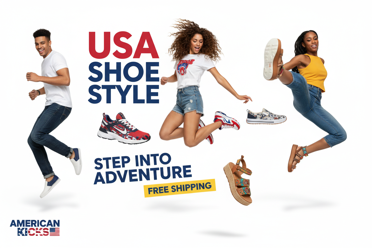 USA Footwear Banner